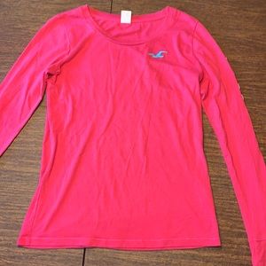 Pink Hollister long sleeves